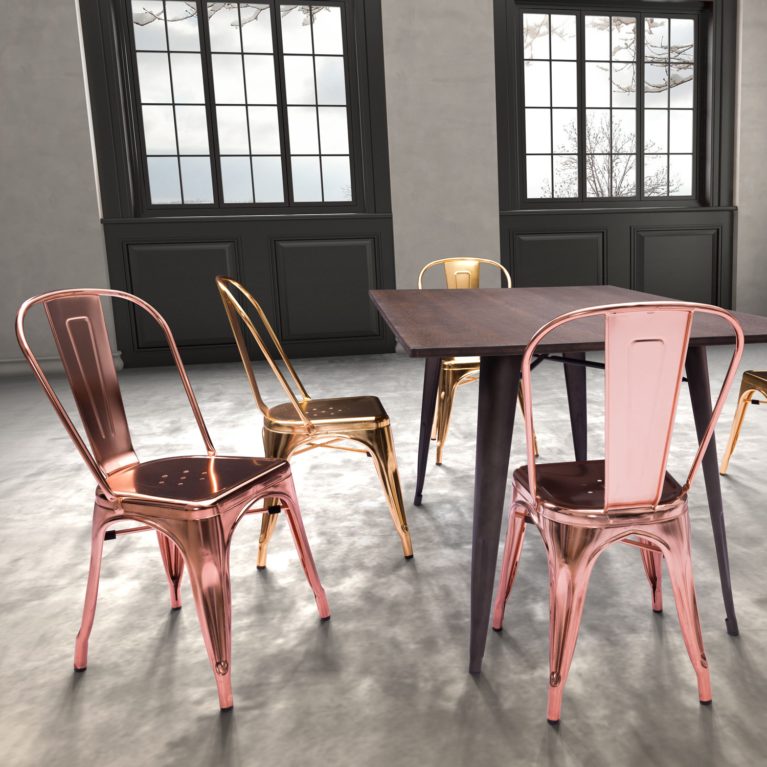 华体会(中国) - 坐具|餐椅|办公家具|设计师家具|埃利奥现代餐椅
