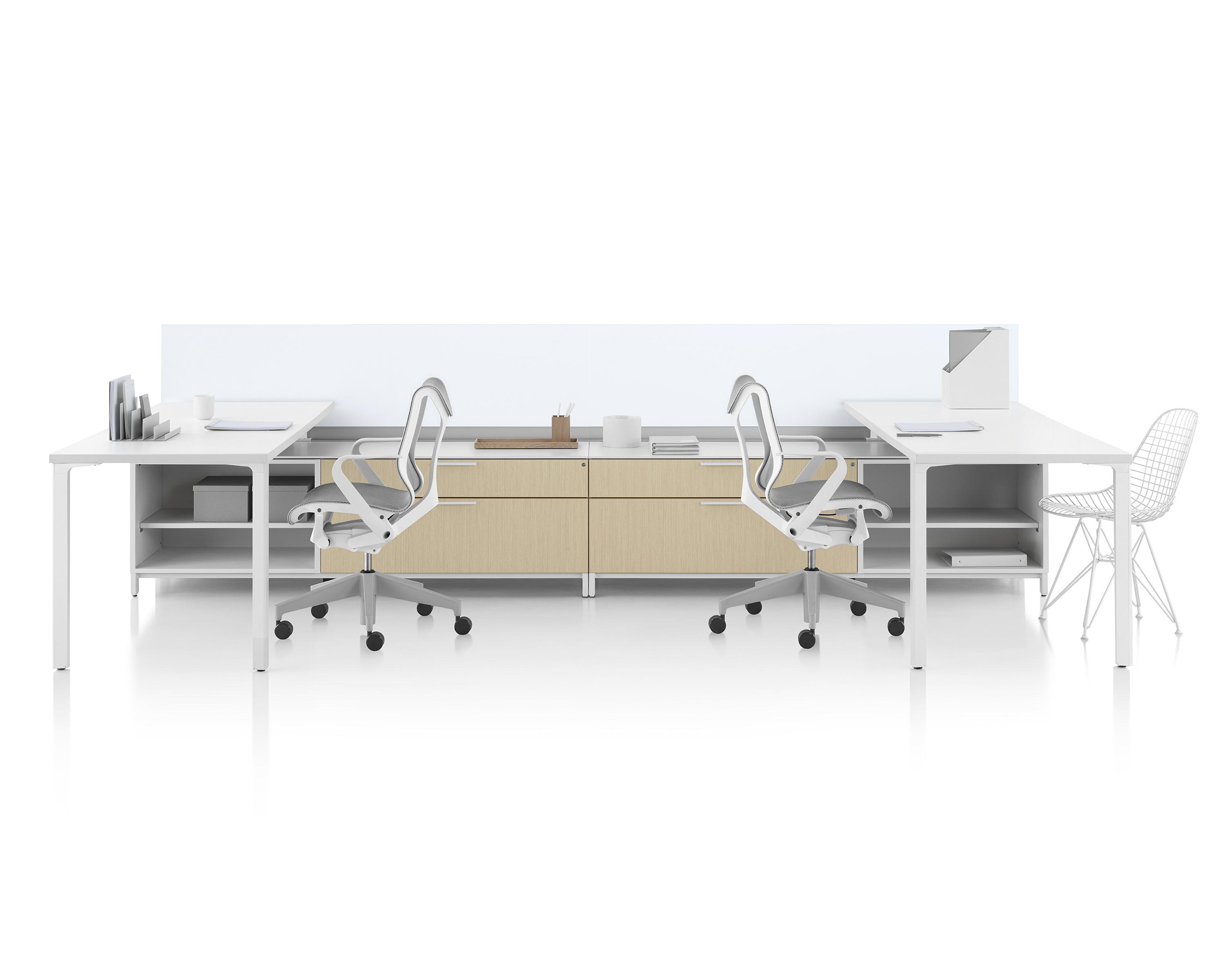 [办公屏风|屏风工作站|办公家具|设计师家具|Canvas Dock 开放式办公区]
