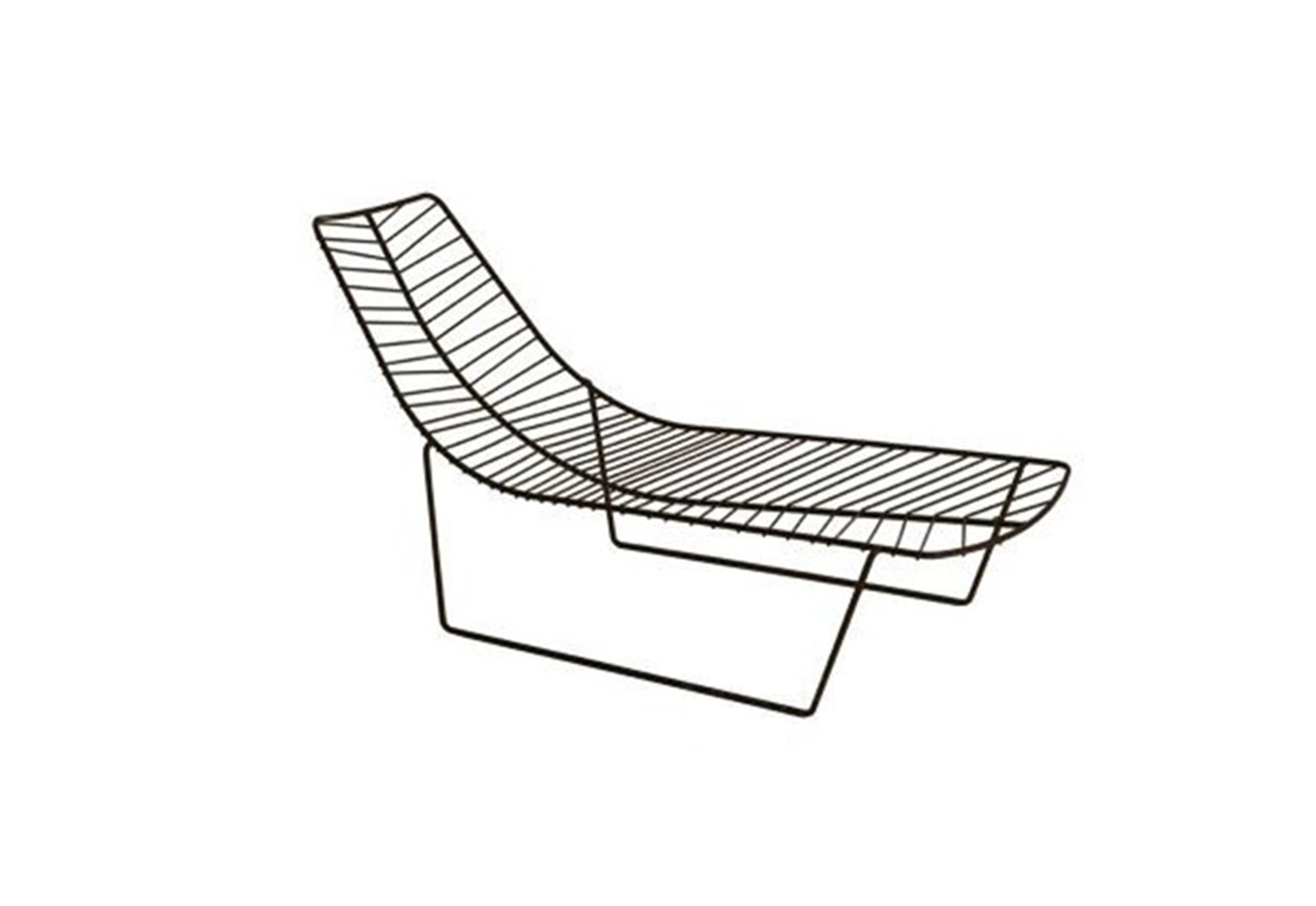 华体会(中国) - 坐具|躺椅|办公家具|设计师家具|Leaf 金属户外休闲躺椅