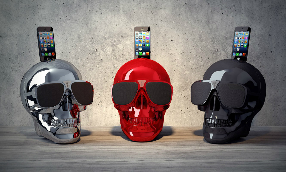 华体会(中国) - 附件|饰品|办公家具|设计师家具|AeroSkull HD +音箱