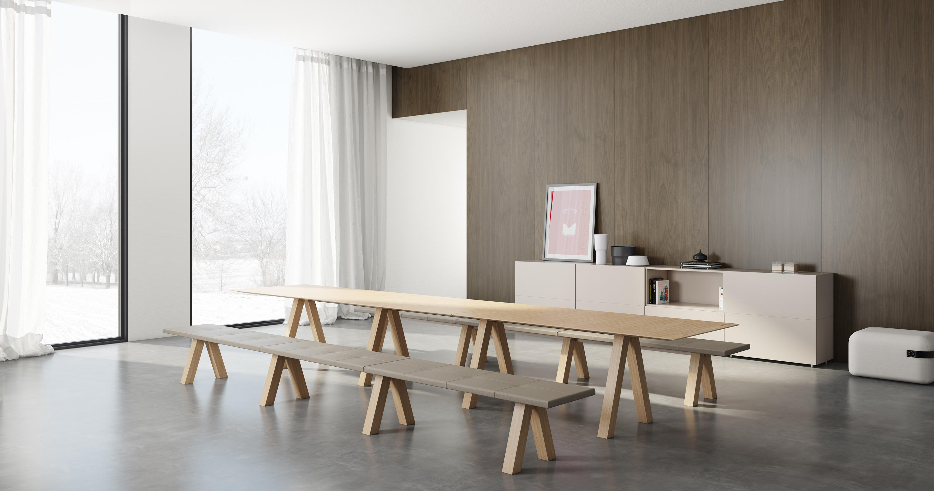 华体会(中国) - 桌几|餐桌|办公家具|设计师家具|TRESTLE 桌子