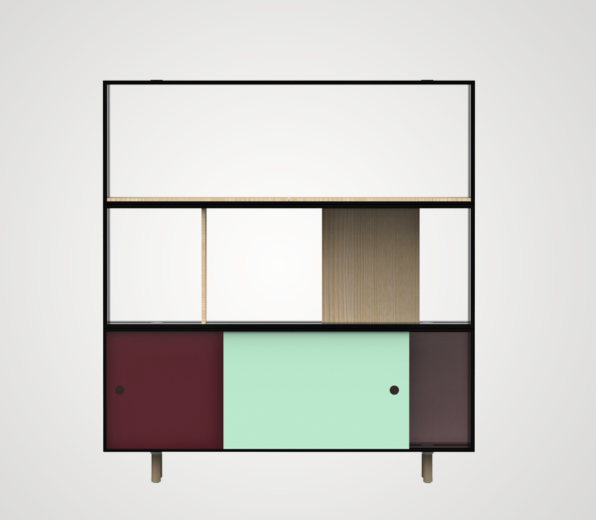 华体会(中国) - 储物|储物柜|办公家具|设计师家具|Offset Shelf 文件柜/杂物柜