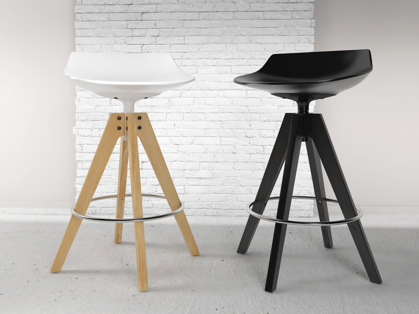 华体会(中国) - 坐具|吧椅/凳子|办公家具|设计师家具|FLOW STOOL 吧椅
