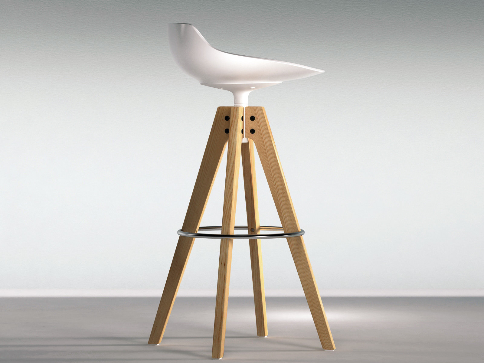 华体会(中国) - 坐具|吧椅/凳子|办公家具|设计师家具|FLOW STOOL 吧椅