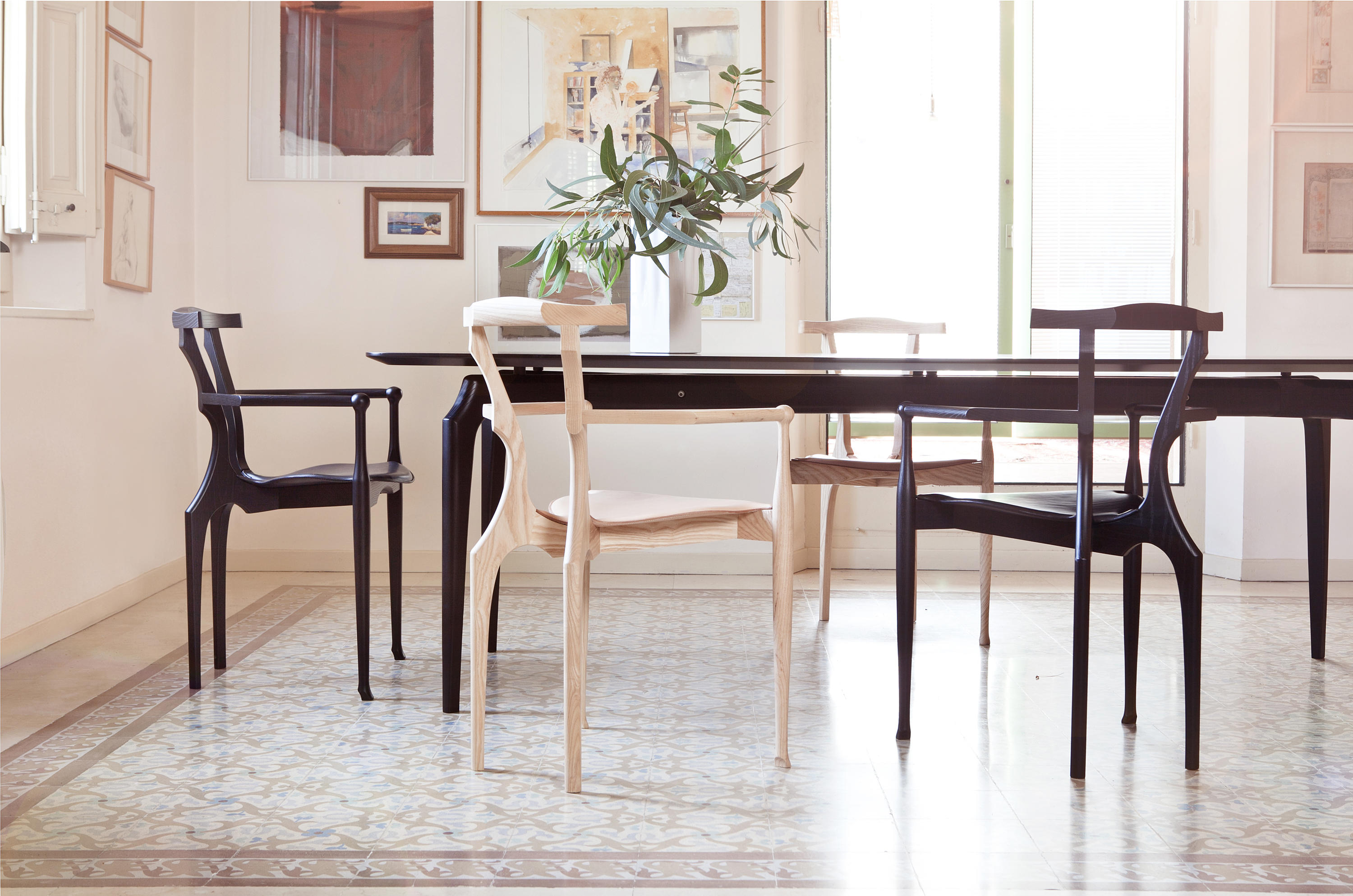 华体会(中国) - 坐具|餐椅|办公家具|设计师家具|Gaulino 实木餐椅/休闲椅