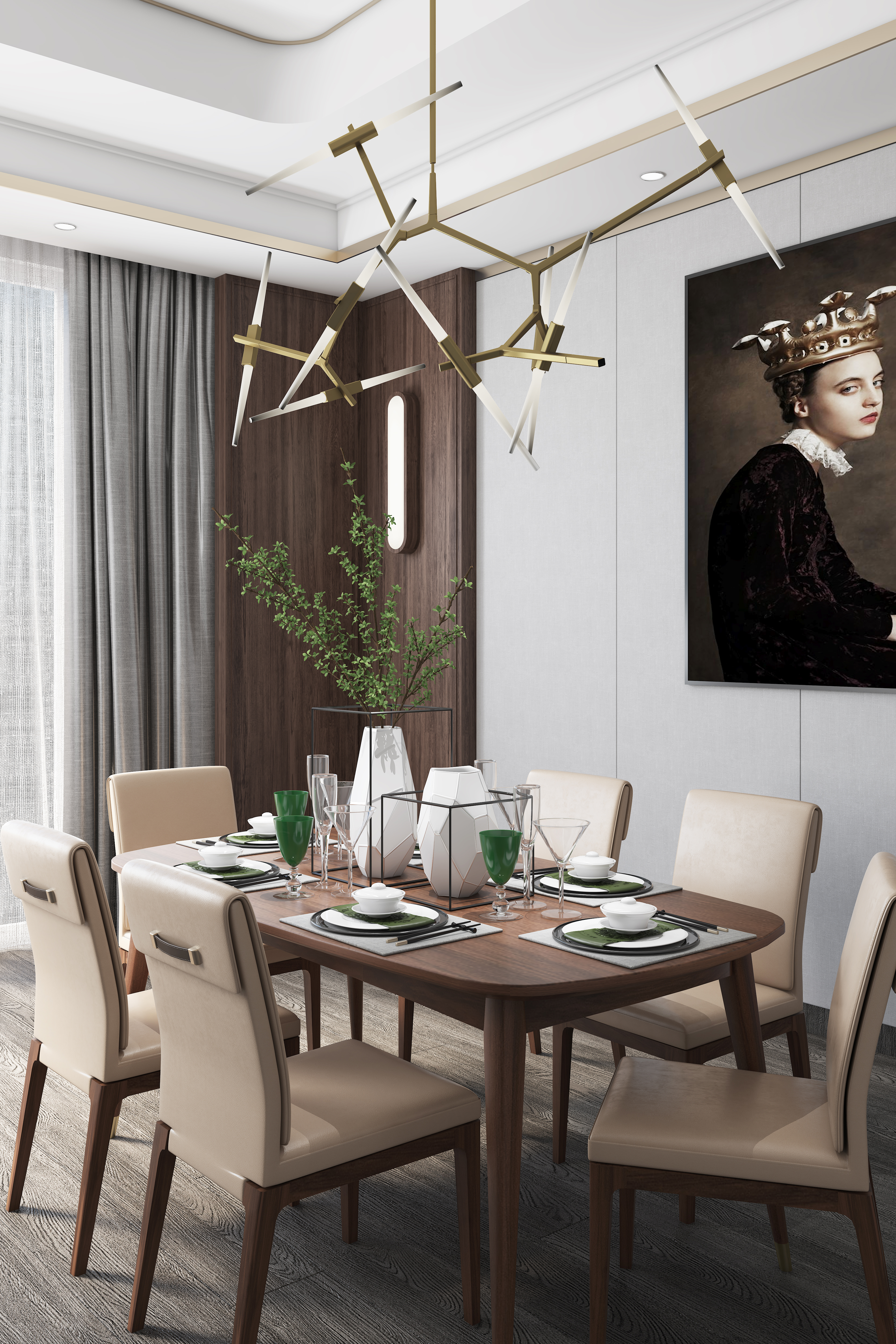 华体会(中国) - 桌几|餐桌|办公家具|设计师家具|海派时尚-木面长餐台