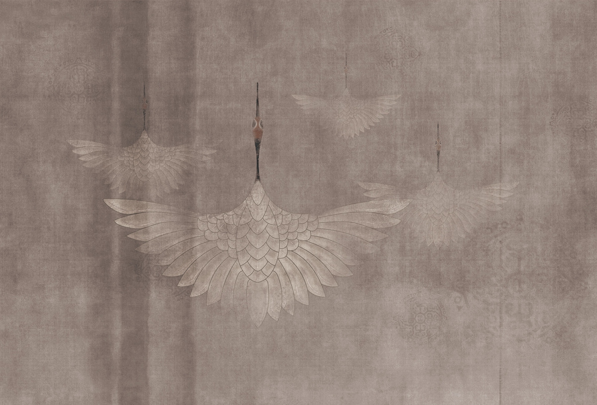华体会(中国) - 附件|装饰画/墙饰|办公家具|设计师家具|鹤舞-原创定制壁画