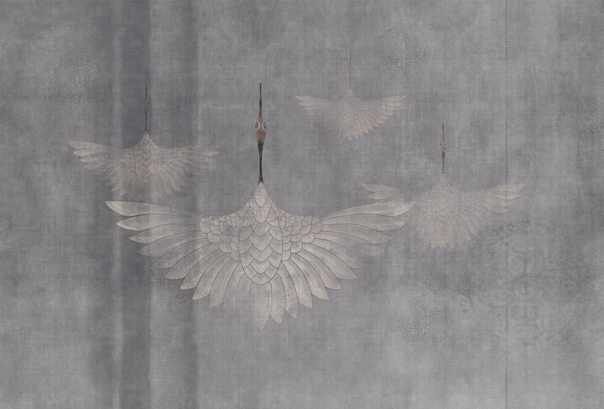 华体会(中国) - 附件|装饰画/墙饰|办公家具|设计师家具|鹤舞-原创定制壁画