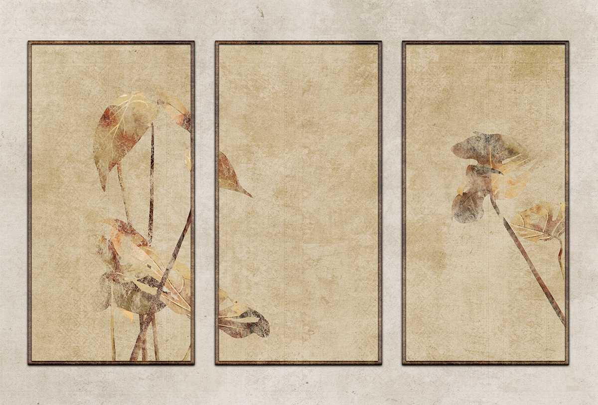 [华体会(中国) - 附件|装饰画/墙饰|办公家具|设计师家具|龟背竹-原创定制壁画]
