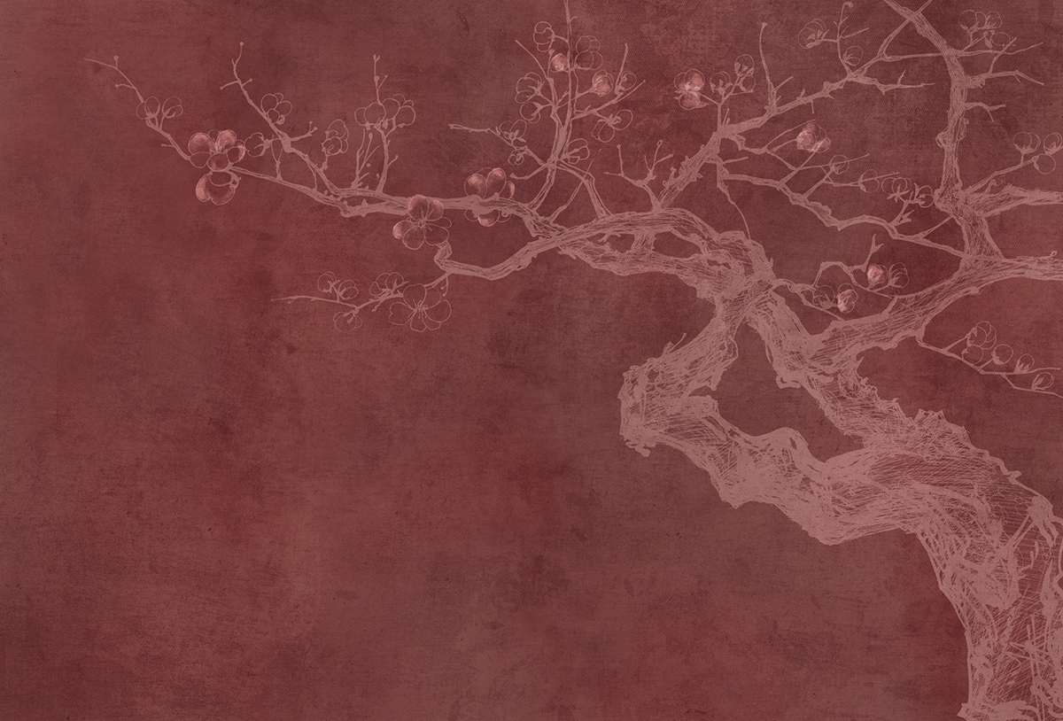 华体会(中国) - 附件|装饰画/墙饰|办公家具|设计师家具|梅Ⅱ-原创定制壁画