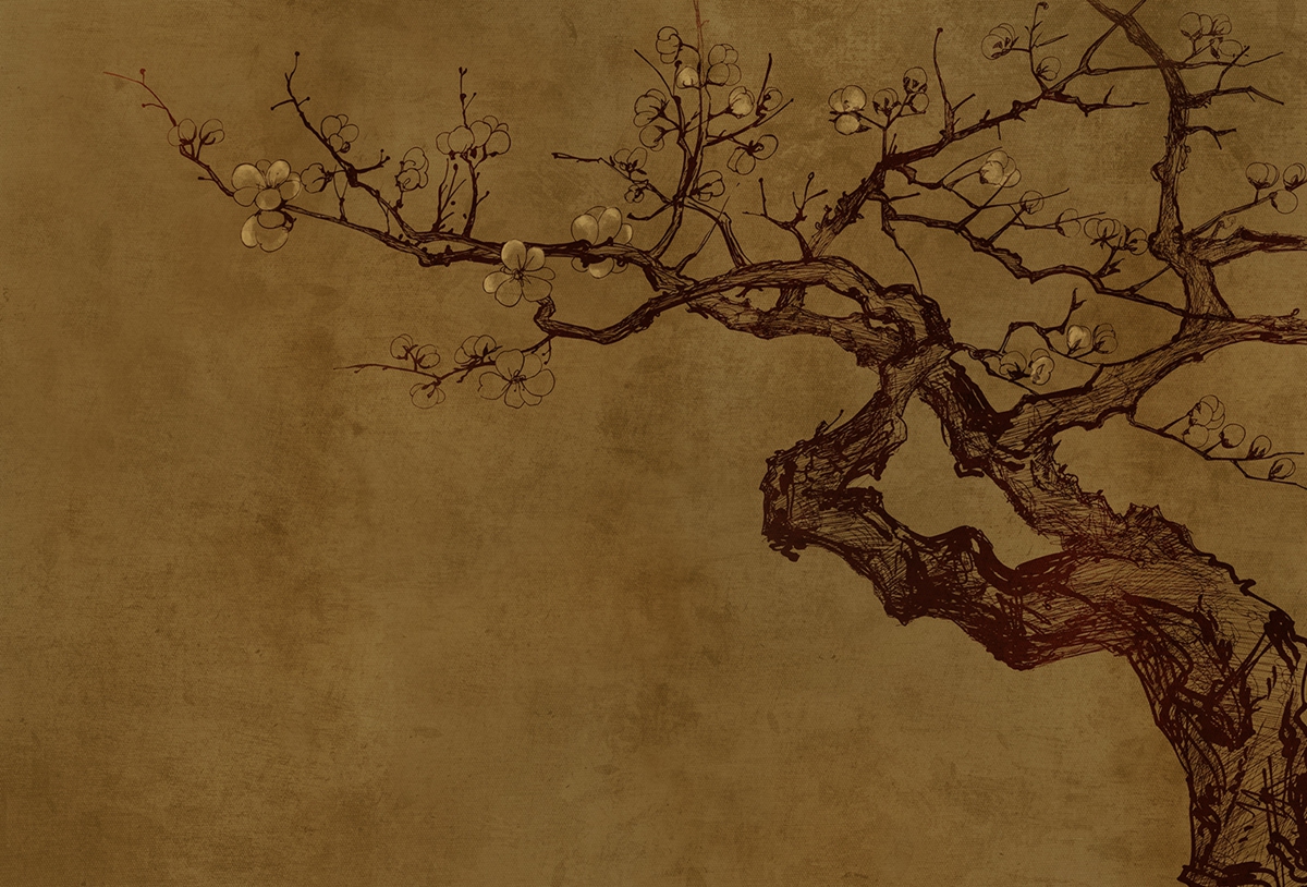 华体会(中国) - 附件|装饰画/墙饰|办公家具|设计师家具|梅Ⅱ-原创定制壁画