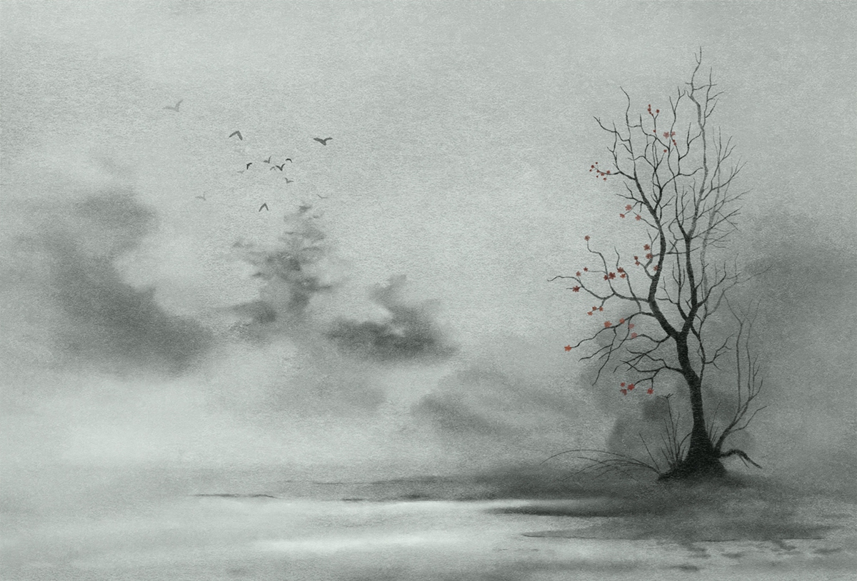 华体会(中国) - 附件|装饰画/墙饰|办公家具|设计师家具|秋天风景-原创定制壁画