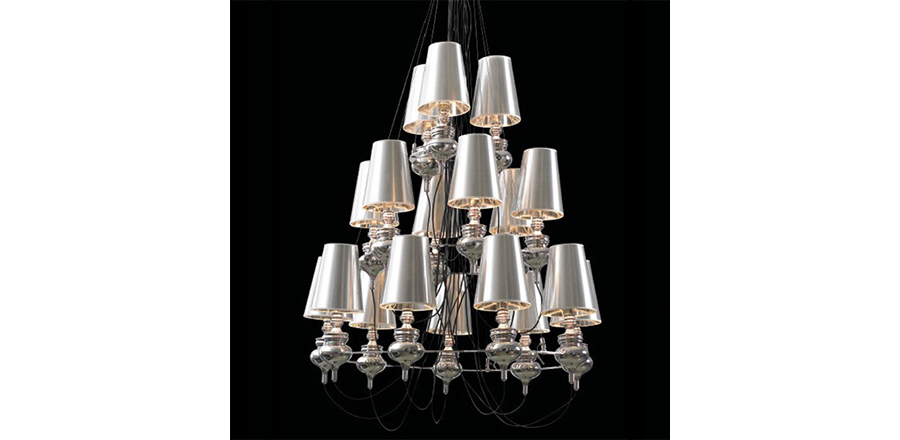 [华体会(中国) - 灯饰|吊灯|办公家具|设计师家具|西班牙 Metalarte Josephine 获奖巨作 6头奖杯吊灯]