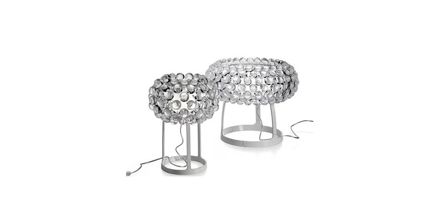 [华体会(中国) - 灯饰|台灯|办公家具|设计师家具|FOSCARINI Caboche 压克力水晶质感卡波球台灯]