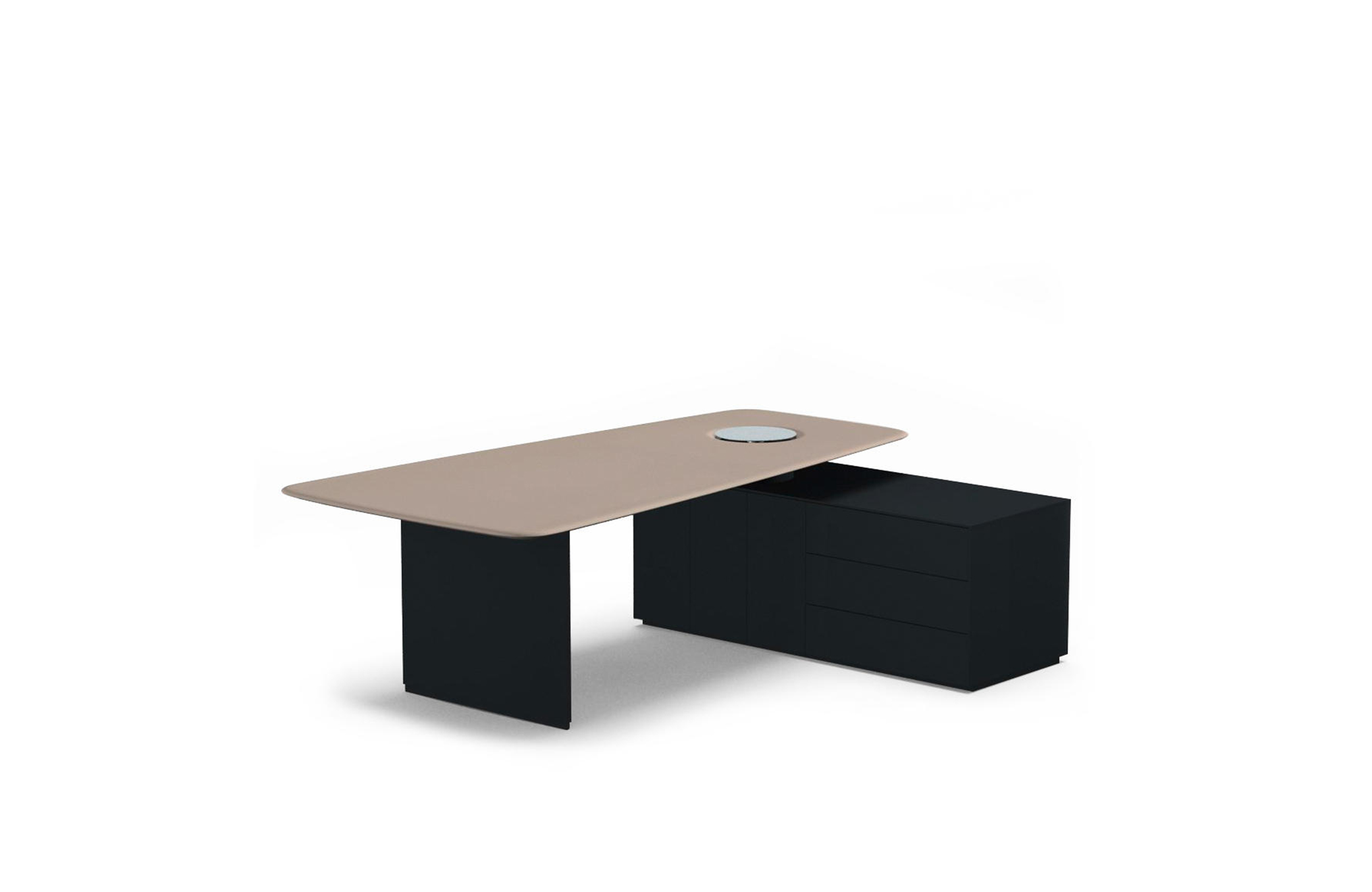 办公台|时尚大班台|办公家具|设计师家具|KEYPIECE COMMUNICATION DESK.大班台