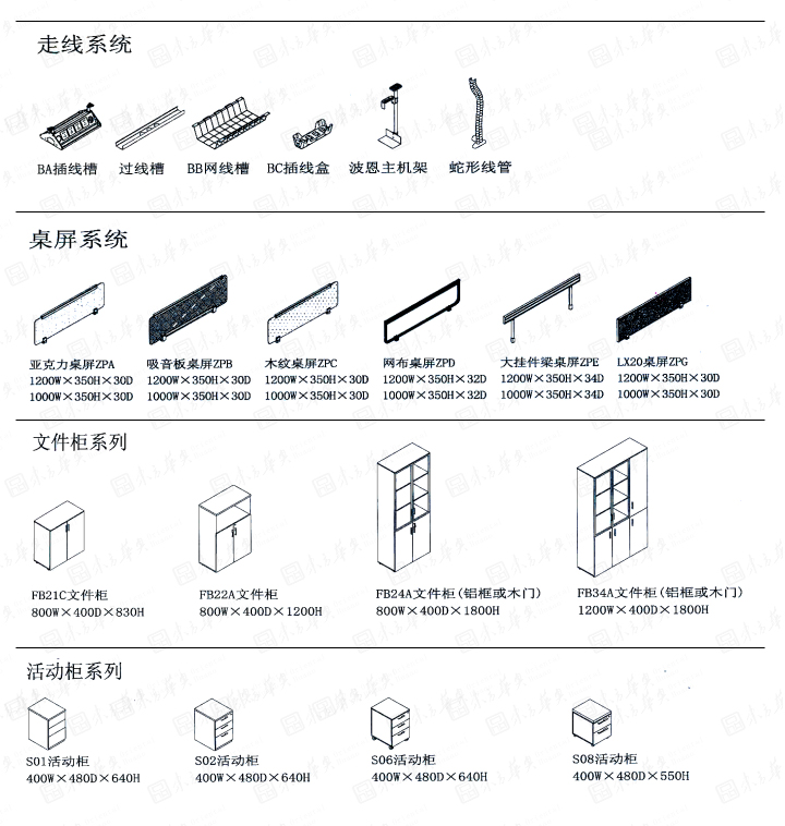 华体会体育|Bri|办公家具|Bri柏瑞斯|现代时尚简约员工办公桌，职员桌，办公屏风